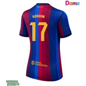 Barcelona Anthony Gordon #17 Replika Hjemmebanetrøje Dame 2026-27 Kortærmet